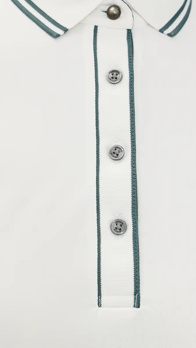 Greyson Luxe Scarlett Polo Top Arctic/100 | Thumbnail 6 Greyson Luxe Scarlett Polo Top Arctic/100 | Thumbnail 6