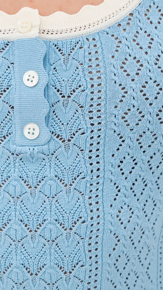 Sea Georgia Knit Tank Top Blue | Thumbnail 6 Sea Georgia Knit Tank Top Blue | Thumbnail 6