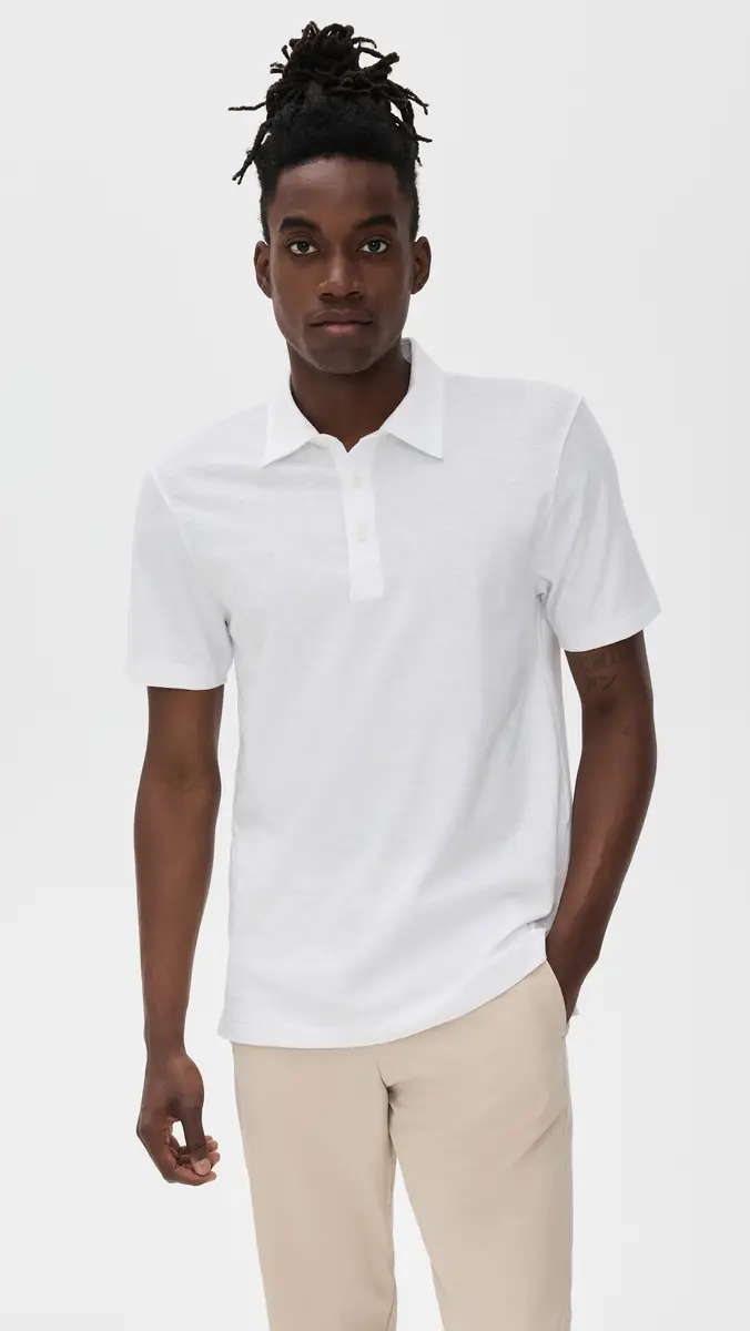 Faherty Sunwashed T-Shirt Polo | Thumbnail 2 Faherty Sunwashed T-Shirt Polo | Thumbnail 2