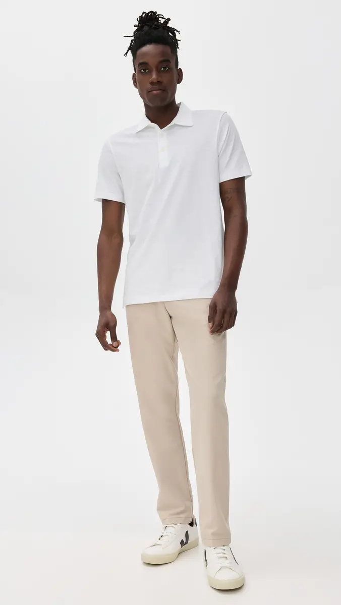 Faherty Sunwashed T-Shirt Polo | Thumbnail 5 Faherty Sunwashed T-Shirt Polo | Thumbnail 5