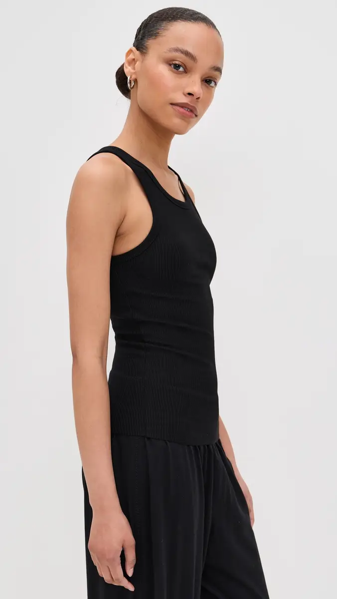 ÉTERNE High Neck Fitted Tank | Thumbnail 4