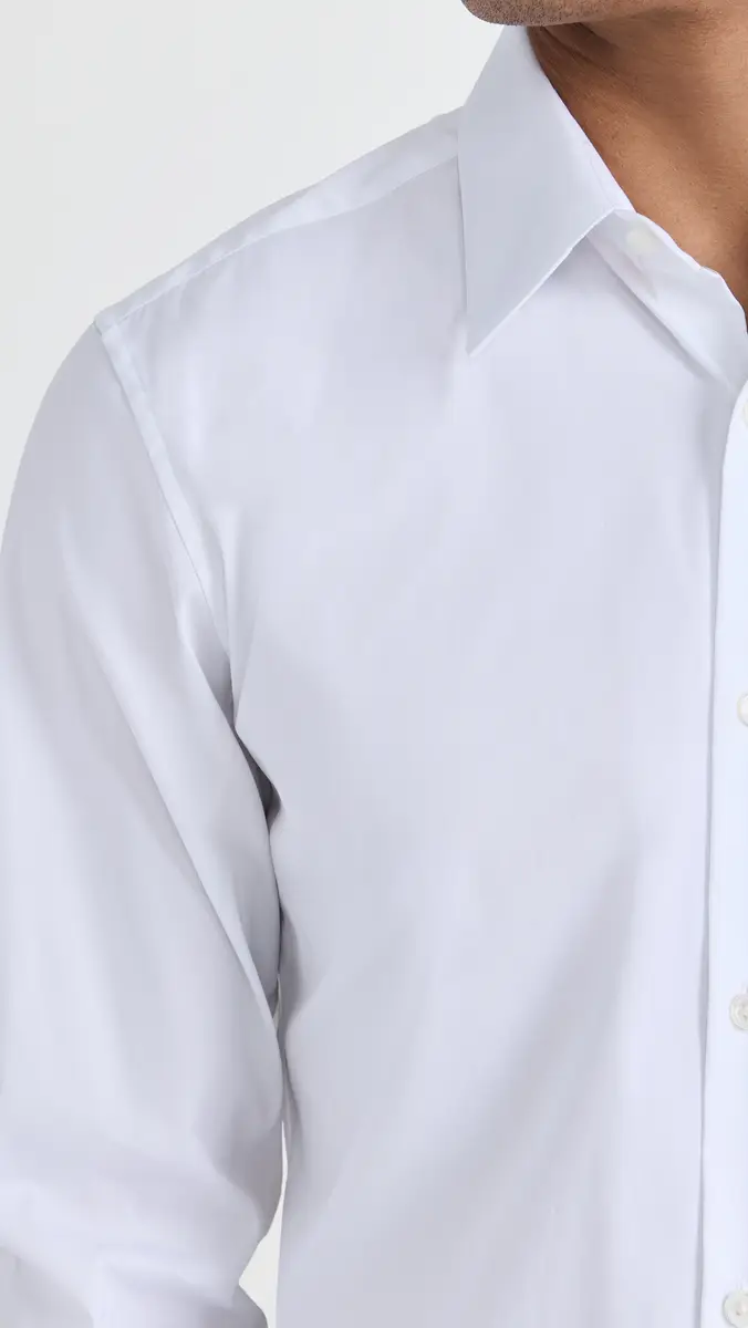 Theory Sylvain Good Cotton Shirt | Thumbnail 6 Theory Sylvain Good Cotton Shirt | Thumbnail 6