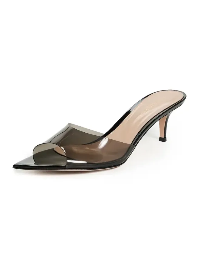 Elle 55 Glass + Vernice Sandals