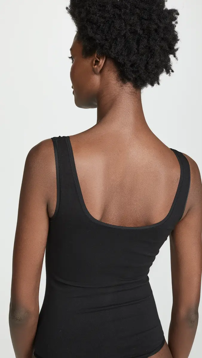 Yummie Ruby Scoop Neck Thong Bodysuit Black | Thumbnail 3 Yummie Ruby Scoop Neck Thong Bodysuit Black | Thumbnail 3