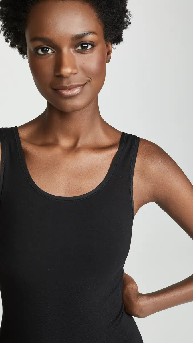 Yummie Ruby Scoop Neck Thong Bodysuit Black | Thumbnail 5 Yummie Ruby Scoop Neck Thong Bodysuit Black | Thumbnail 5