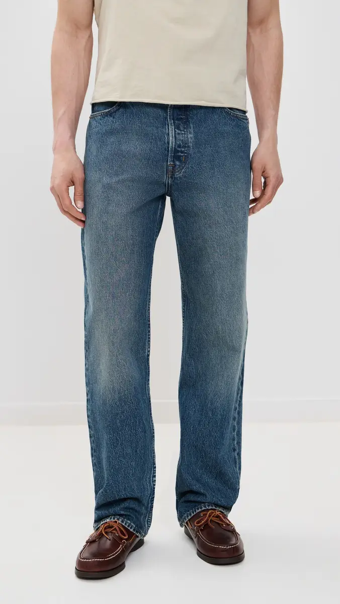 Alex Mill AM Relaxed Straight 5 Pocket Jeans | Thumbnail 2
