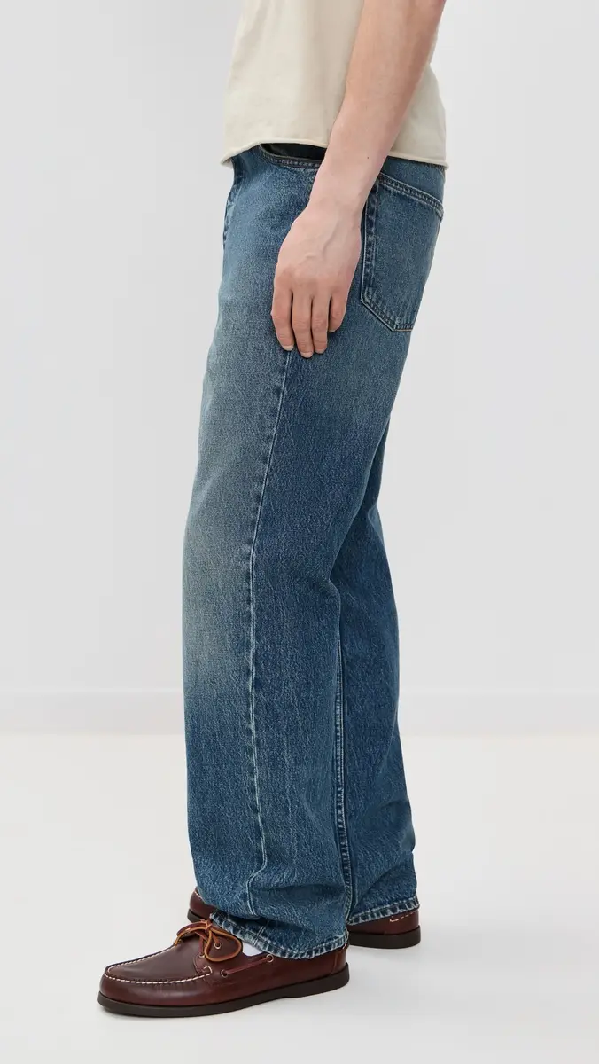 Alex Mill AM Relaxed Straight 5 Pocket Jeans | Thumbnail 4