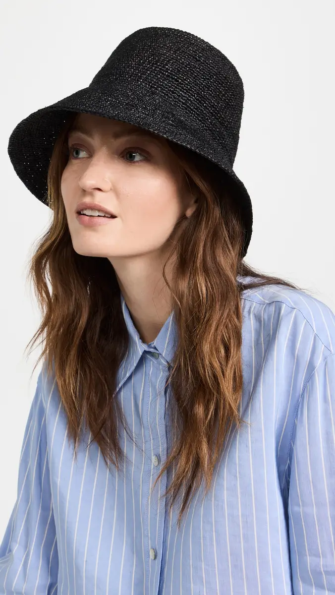 JANESSA LEONE Felix Straw Hat | Thumbnail 3 JANESSA LEONE Felix Straw Hat | Thumbnail 3