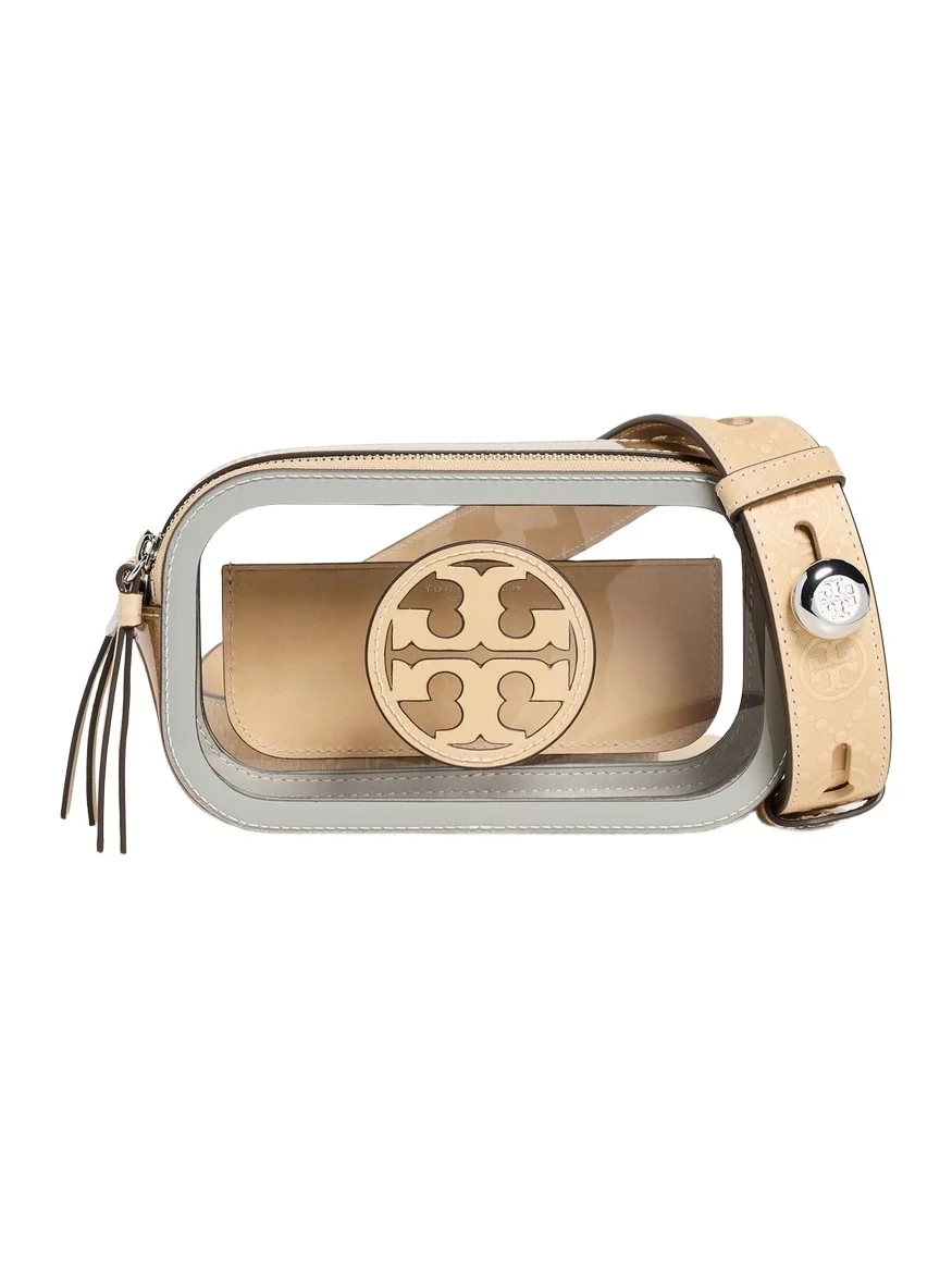 Tory Burch Miller PVC Mini Crossbody Stadium Bag
