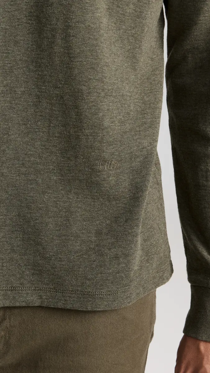 Frame Duo Fold Long Sleeve Crew | Thumbnail 6 Frame Duo Fold Long Sleeve Crew | Thumbnail 6