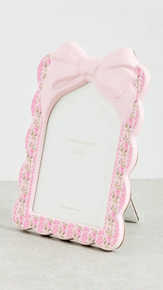 LoveShackFancy Decorative Bow Frame 4x6 | Thumbnail 4