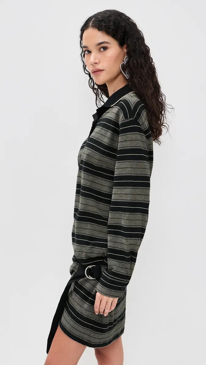Isabel Marant Étoile Isea Dress Black/Ecru | Thumbnail 4 Isabel Marant Étoile Isea Dress Black/Ecru | Thumbnail 4