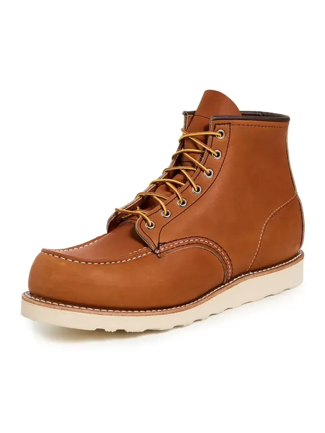 Red Wing Classic Moc Oro Legacy Leather Boots