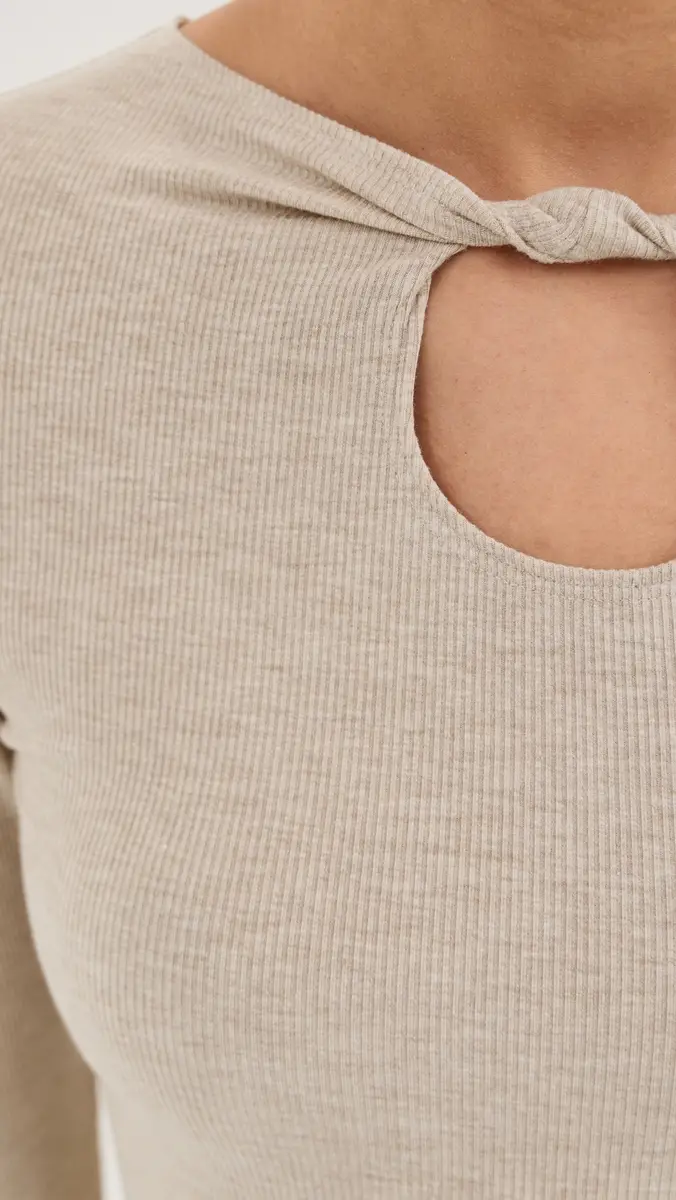 LE BOP Bisou Top Oatmeal | Thumbnail 6