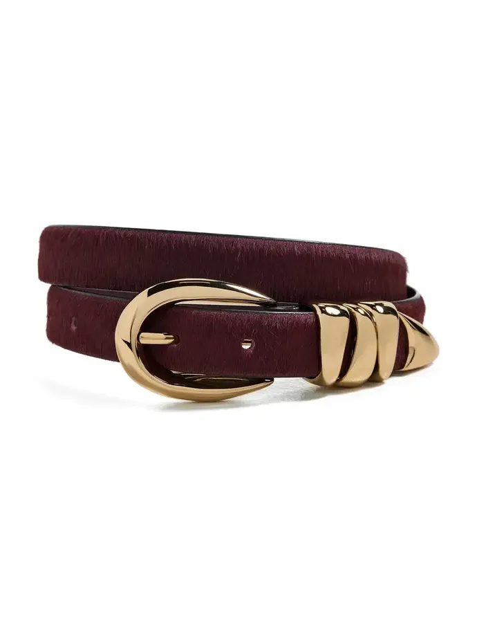 Madewell Triple Metal Keeper Belt