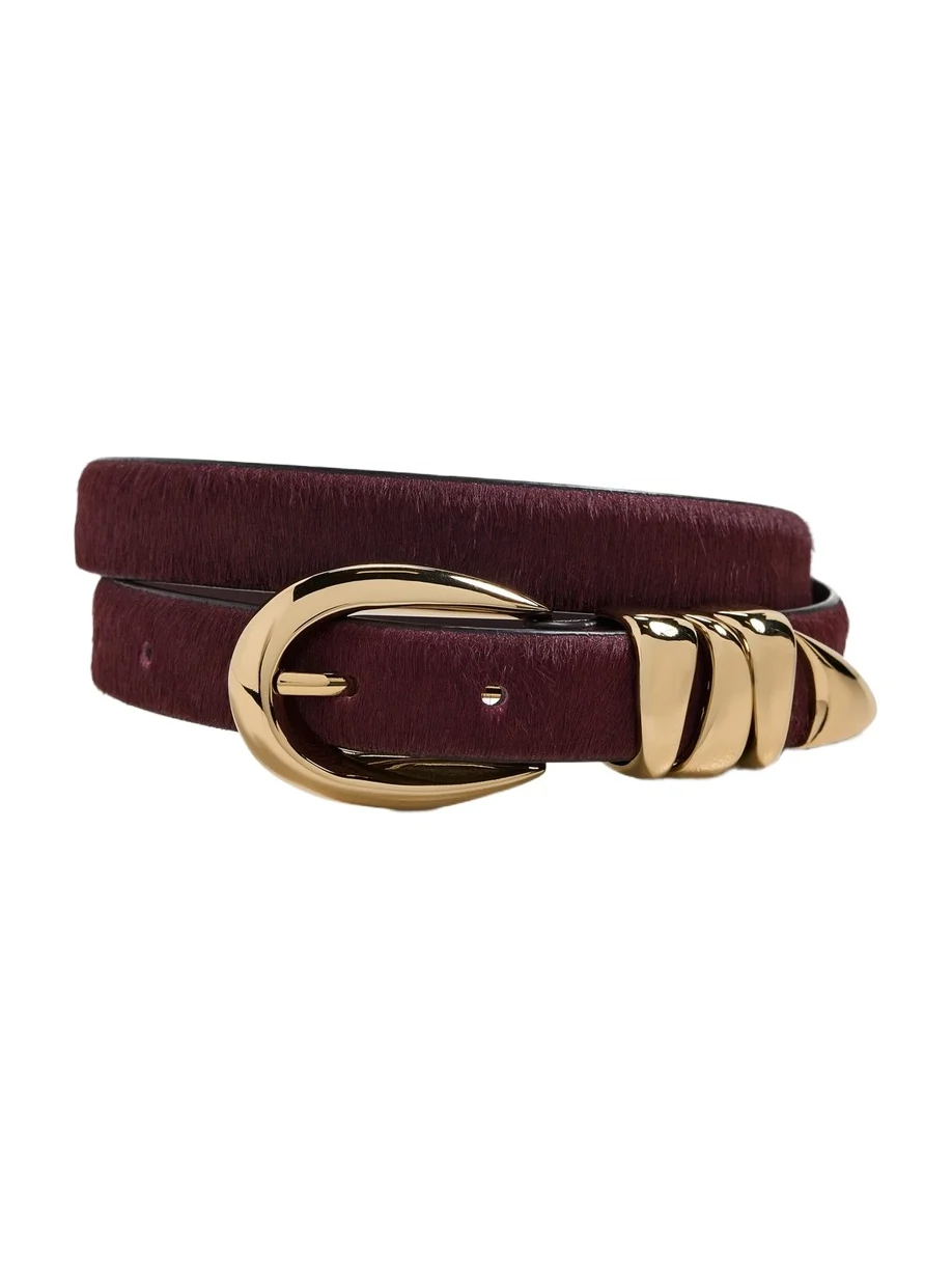 Madewell Triple Metal Keeper Belt