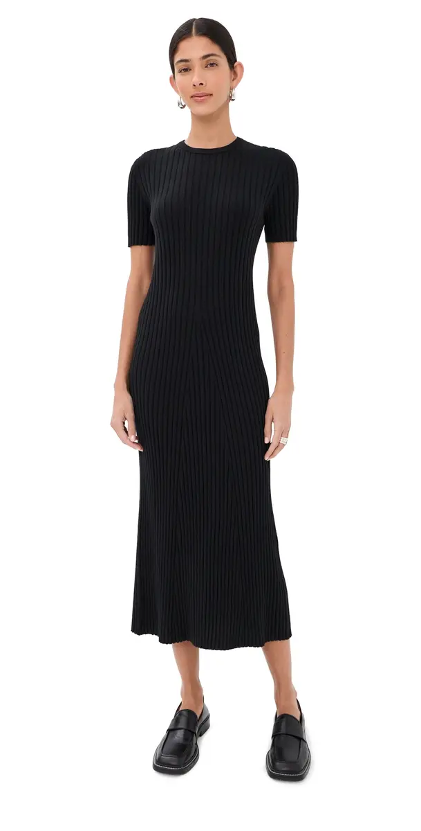 LISA YANG Isabela Dress Noir | Image 1 LISA YANG Isabela Dress Noir | Image 1