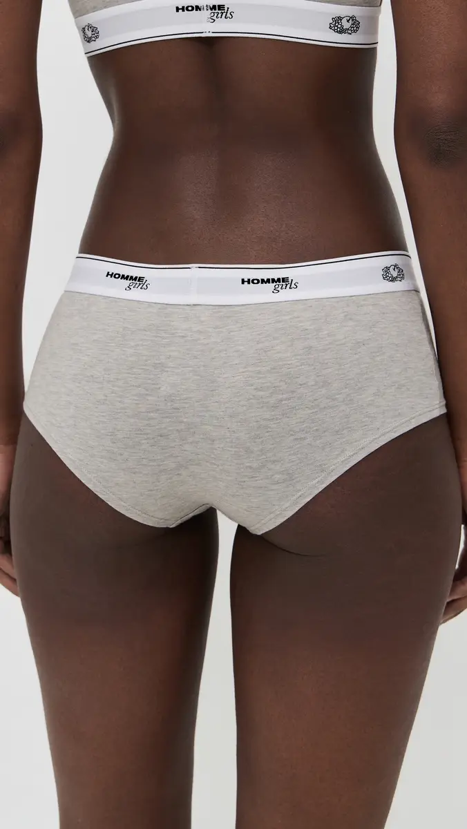 Hommegirls Homme Girls X Fruit of the Loom Boy Shorts 3 Pack | Thumbnail 4 Hommegirls Homme Girls X Fruit of the Loom Boy Shorts 3 Pack | Thumbnail 4