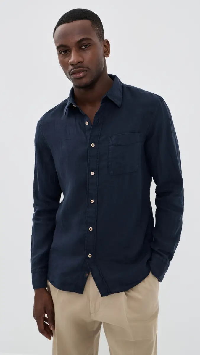 Faherty Laguna Linen Shirt | Thumbnail 2 Faherty Laguna Linen Shirt | Thumbnail 2