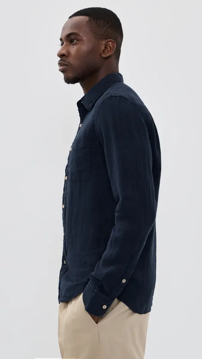 Faherty Laguna Linen Shirt | Thumbnail 4 Faherty Laguna Linen Shirt | Thumbnail 4