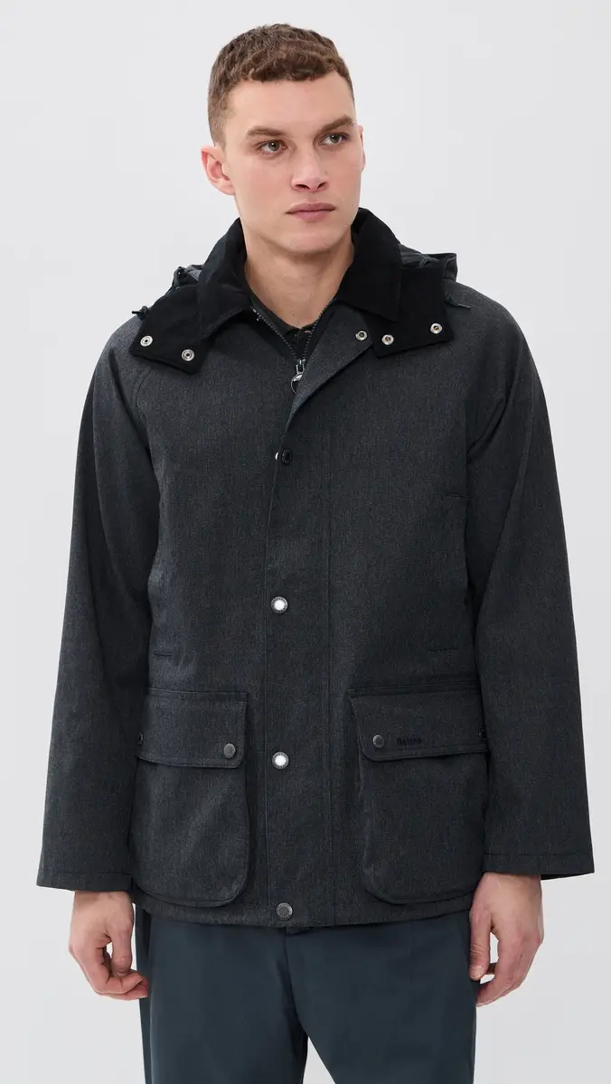Barbour Modern Beaufort Jacket Navy | Thumbnail 2 Barbour Modern Beaufort Jacket Navy | Thumbnail 2