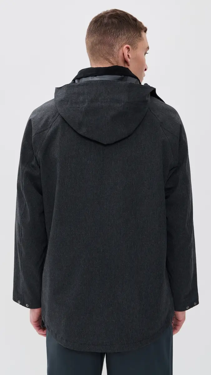 Barbour Modern Beaufort Jacket Navy | Thumbnail 3 Barbour Modern Beaufort Jacket Navy | Thumbnail 3
