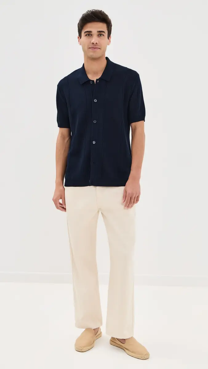 Orlebar Brown Tiernan Knit Button Polo | Thumbnail 5 Orlebar Brown Tiernan Knit Button Polo | Thumbnail 5