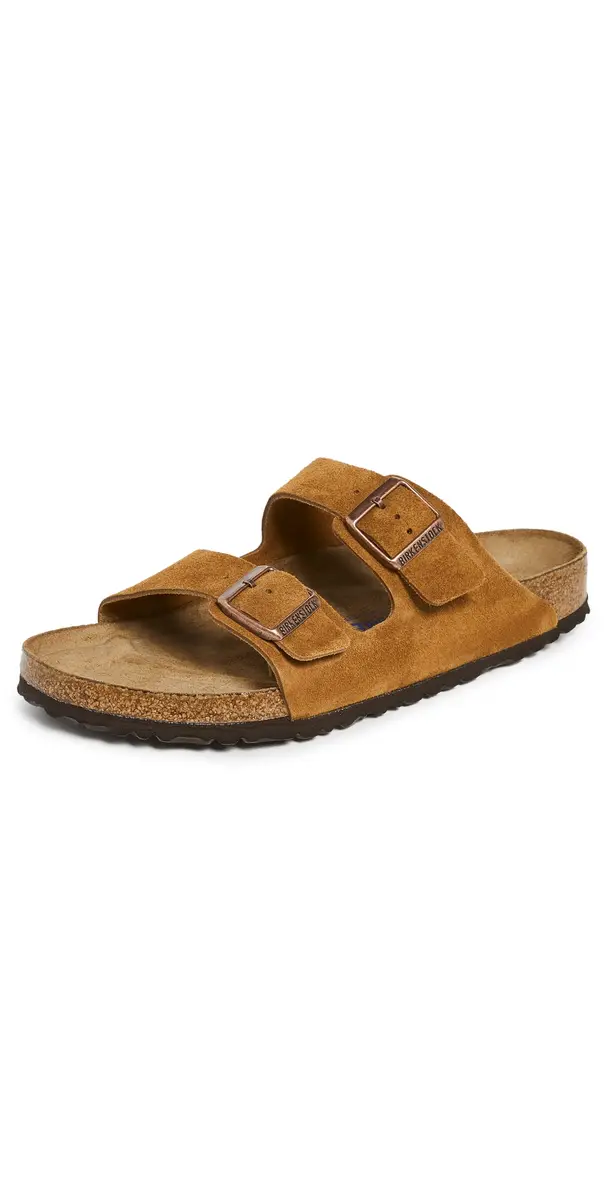 Birkenstock Arizona Soft Footbed Sandals Mink | Image 1 Birkenstock Arizona Soft Footbed Sandals Mink | Image 1