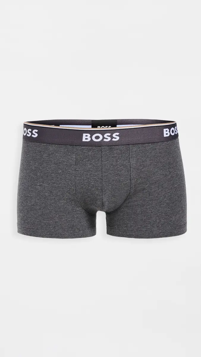 BOSS Stretch Cotton 3 Pack Trunks | Thumbnail 3