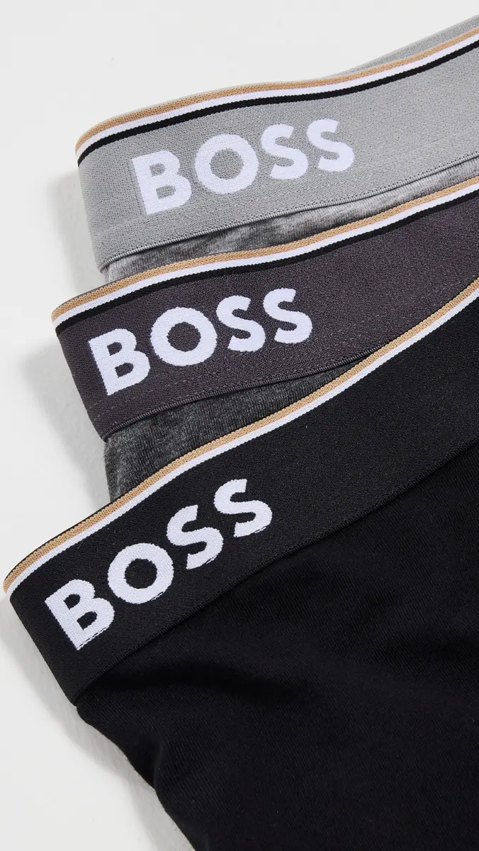 BOSS Stretch Cotton 3 Pack Trunks | Thumbnail 5