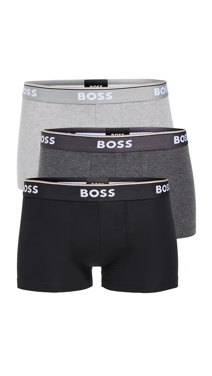 BOSS Stretch Cotton 3 Pack Trunks | Thumbnail 6