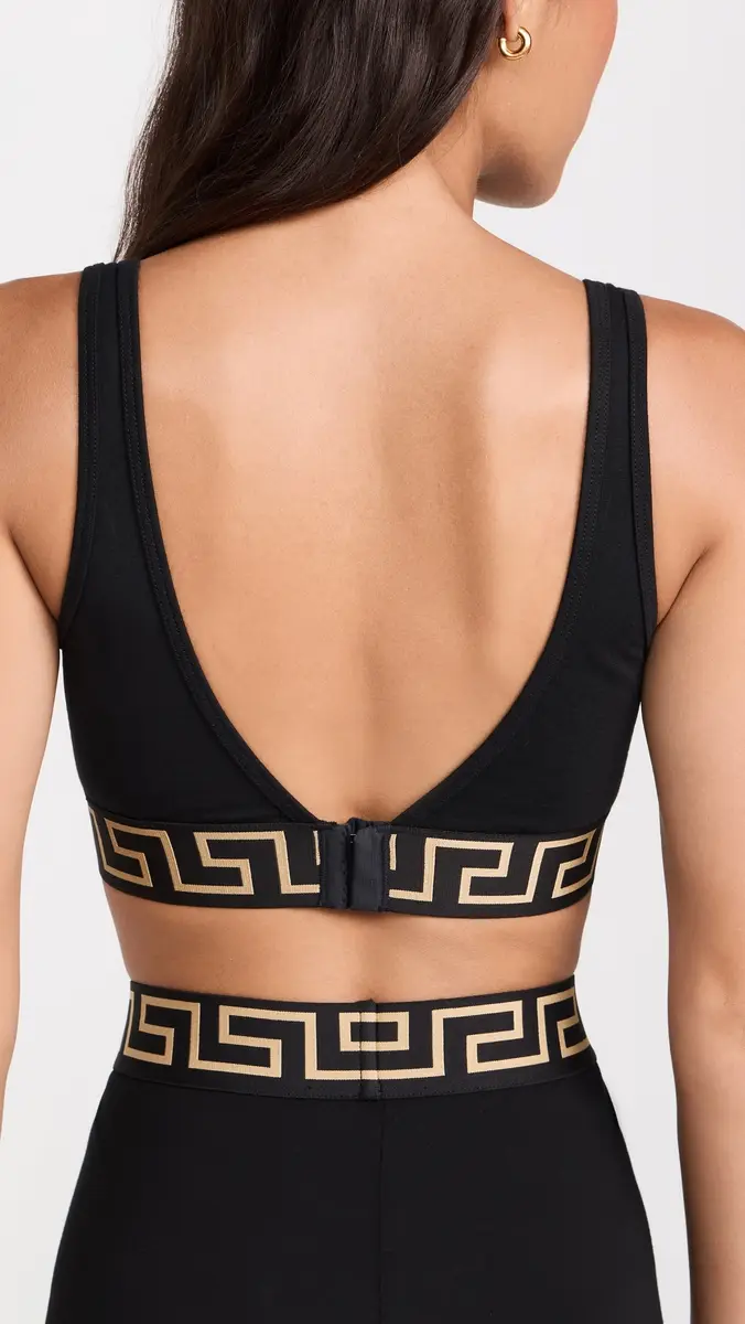 Versace Jersey Topeka Bra Top | Thumbnail 3