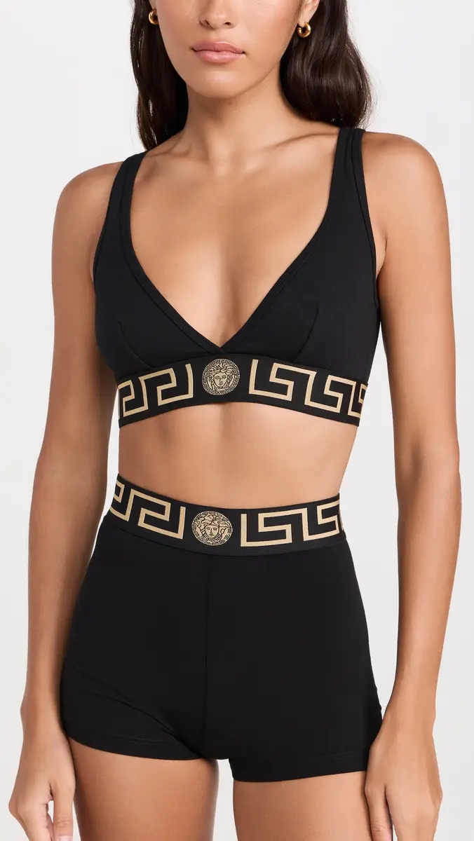 Versace Jersey Topeka Bra Top | Thumbnail 5