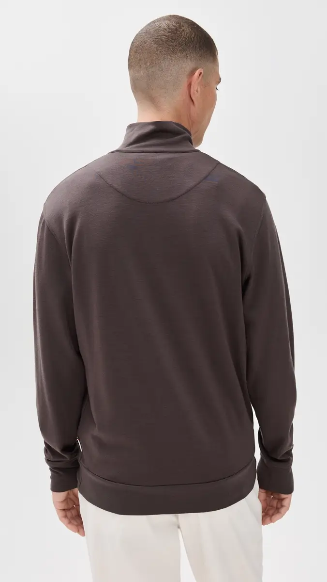 Orlebar Brown Isar Graphite Merino Sweatshirt | Thumbnail 3 Orlebar Brown Isar Graphite Merino Sweatshirt | Thumbnail 3