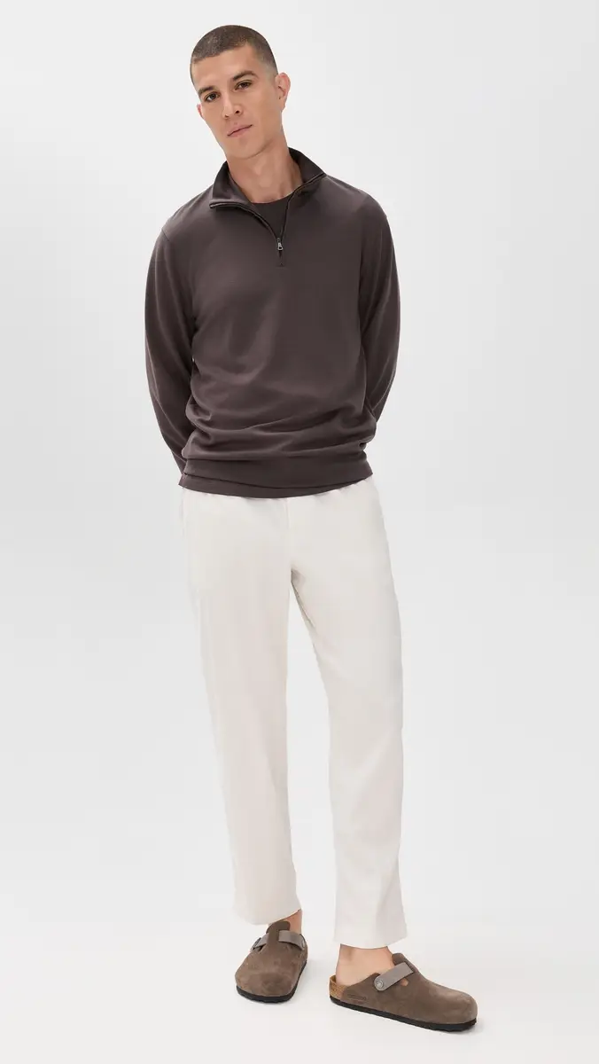 Orlebar Brown Isar Graphite Merino Sweatshirt | Thumbnail 5 Orlebar Brown Isar Graphite Merino Sweatshirt | Thumbnail 5