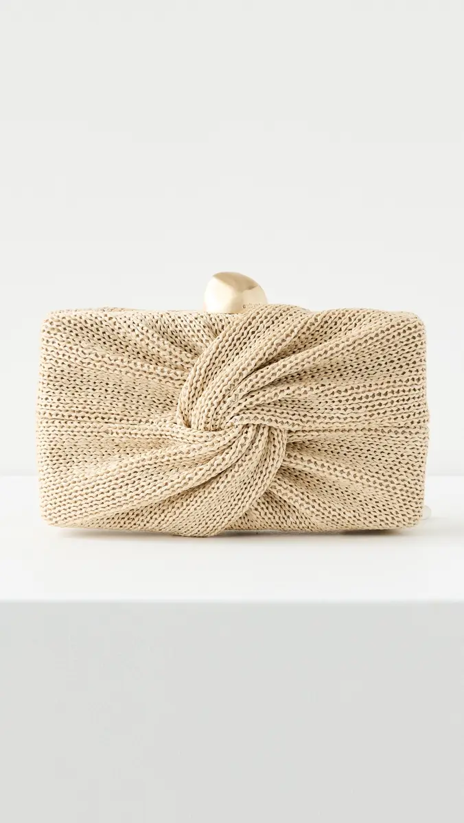 Cult Gaia Lisse Clutch Natural One Size | Thumbnail 2 Cult Gaia Lisse Clutch Natural One Size | Thumbnail 2