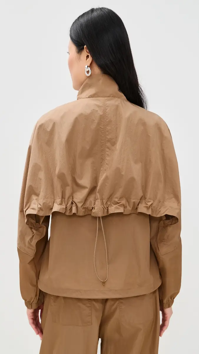 Polo Ralph Lauren Nylon Windbreaker Jacket Cafe Tan | Thumbnail 3 Polo Ralph Lauren Nylon Windbreaker Jacket Cafe Tan | Thumbnail 3