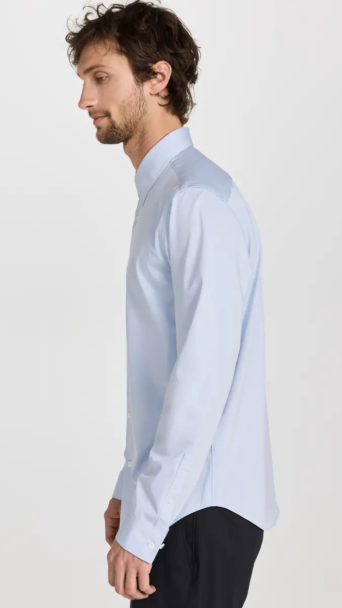 Theory Sylvain Structure Knit Shirt | Thumbnail 4 Theory Sylvain Structure Knit Shirt | Thumbnail 4