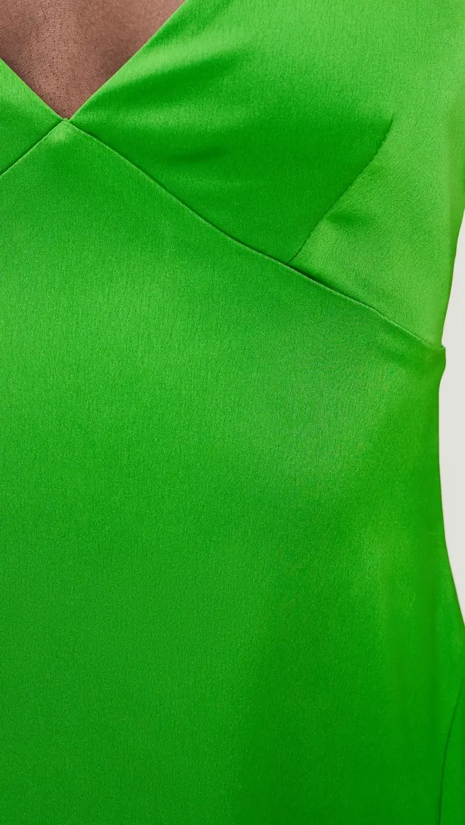 Susana Monaco Satin Slip Dress Shamrock | Thumbnail 6 Susana Monaco Satin Slip Dress Shamrock | Thumbnail 6