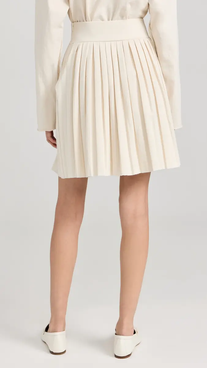 Les Tien Paulina Box Pleat Tennis Skirt | Thumbnail 3