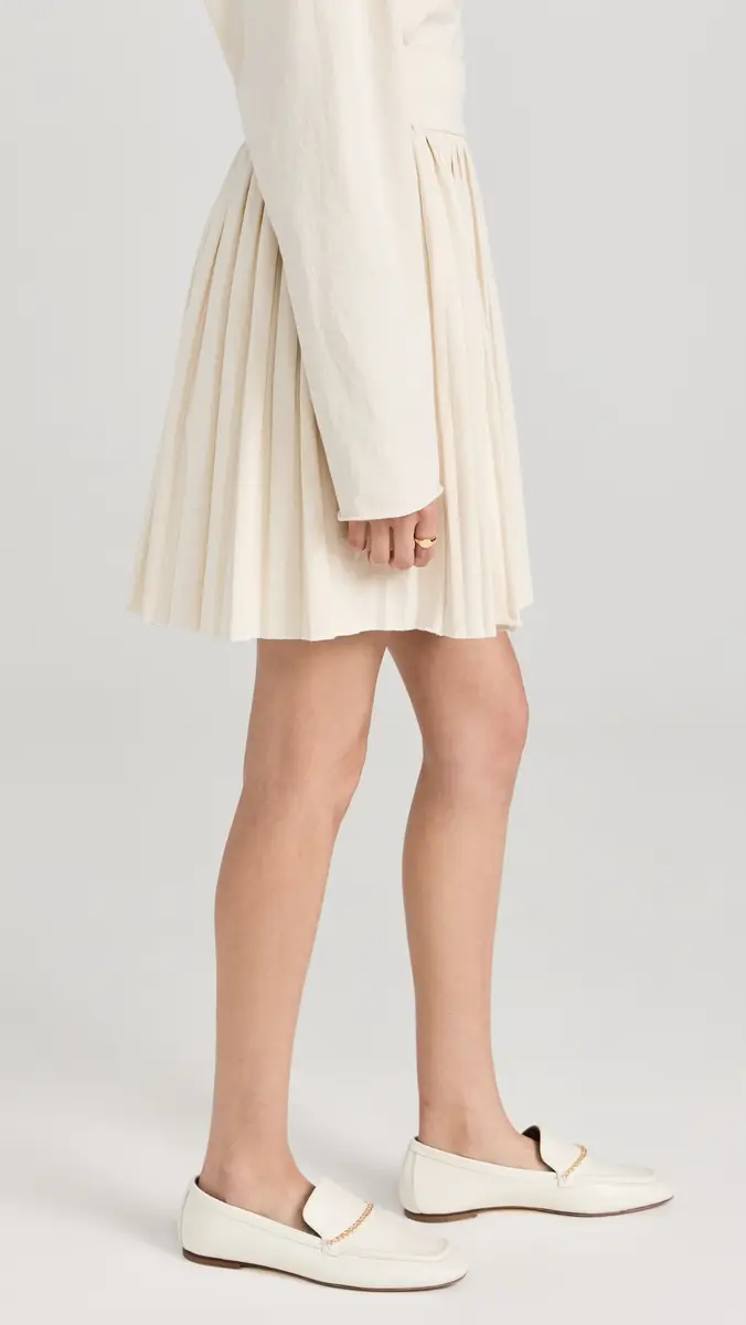 Les Tien Paulina Box Pleat Tennis Skirt | Thumbnail 4
