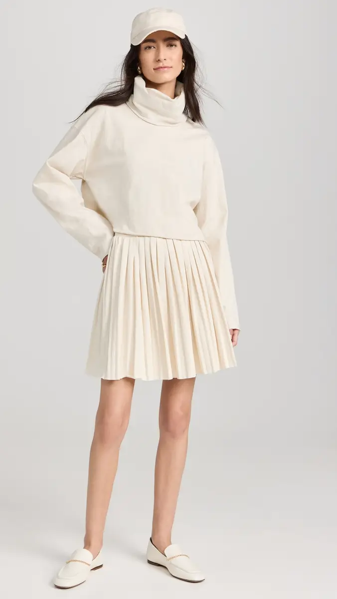 Les Tien Paulina Box Pleat Tennis Skirt | Thumbnail 5