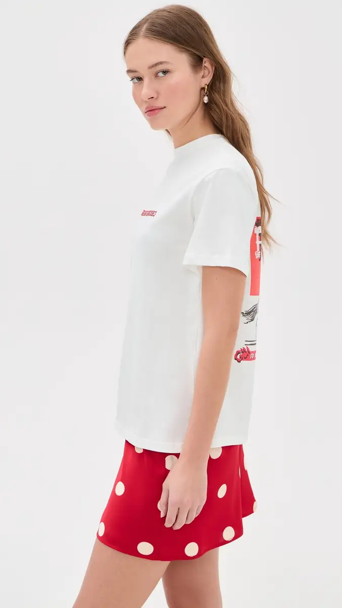 Never Fully Dressed White Rodeo T-Shirt White | Thumbnail 4 Never Fully Dressed White Rodeo T-Shirt White | Thumbnail 4