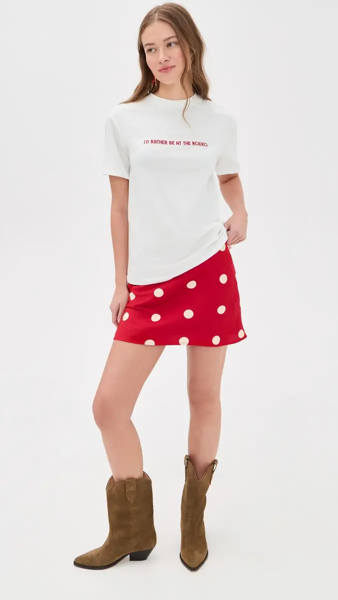 Never Fully Dressed White Rodeo T-Shirt White | Thumbnail 5 Never Fully Dressed White Rodeo T-Shirt White | Thumbnail 5