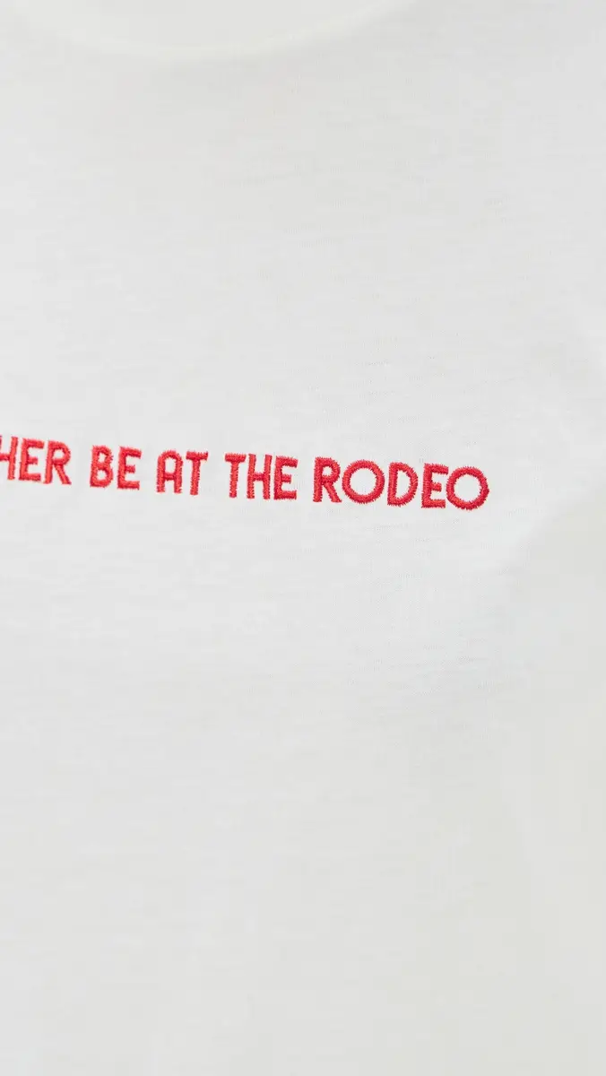 Never Fully Dressed White Rodeo T-Shirt White | Thumbnail 6 Never Fully Dressed White Rodeo T-Shirt White | Thumbnail 6