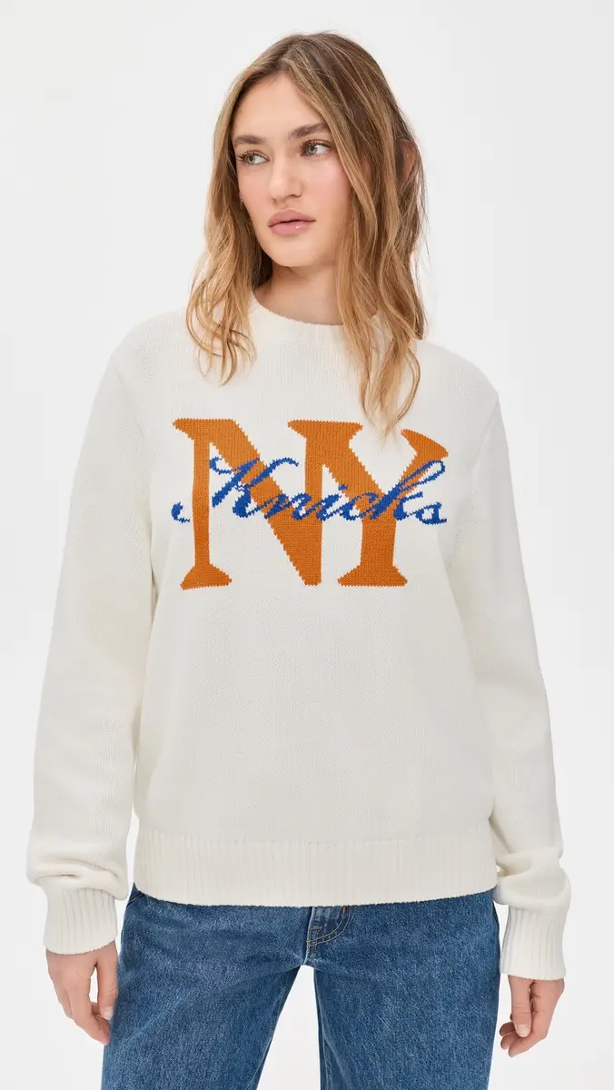 New York or Nowhere Knicks Rafters Sweater Off White | Thumbnail 3 New York or Nowhere Knicks Rafters Sweater Off White | Thumbnail 3
