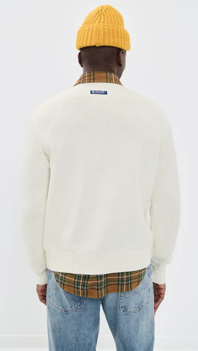 New York or Nowhere Knicks Rafters Sweater Off White | Thumbnail 5 New York or Nowhere Knicks Rafters Sweater Off White | Thumbnail 5