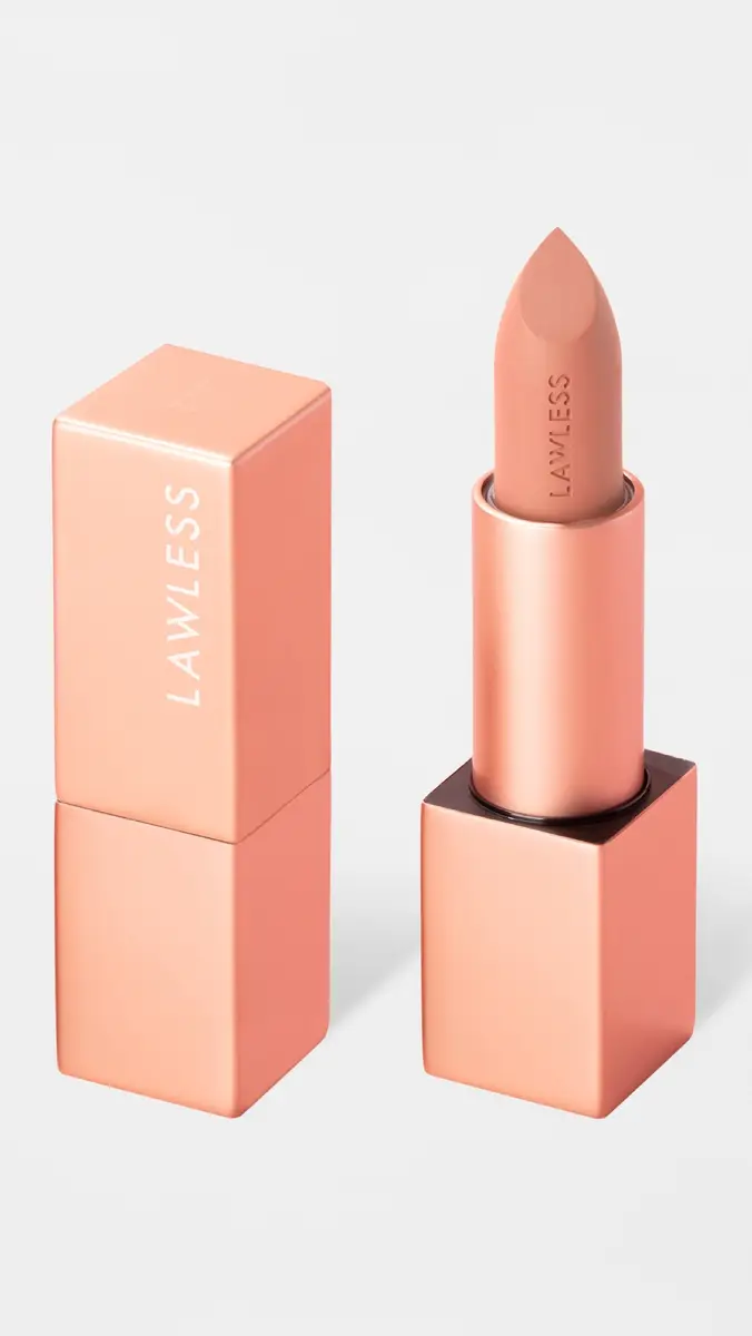 LAWLESS Forget the Filler Lip-Plumping Line-Smoothing Satin Cream Lipstick | Thumbnail 2