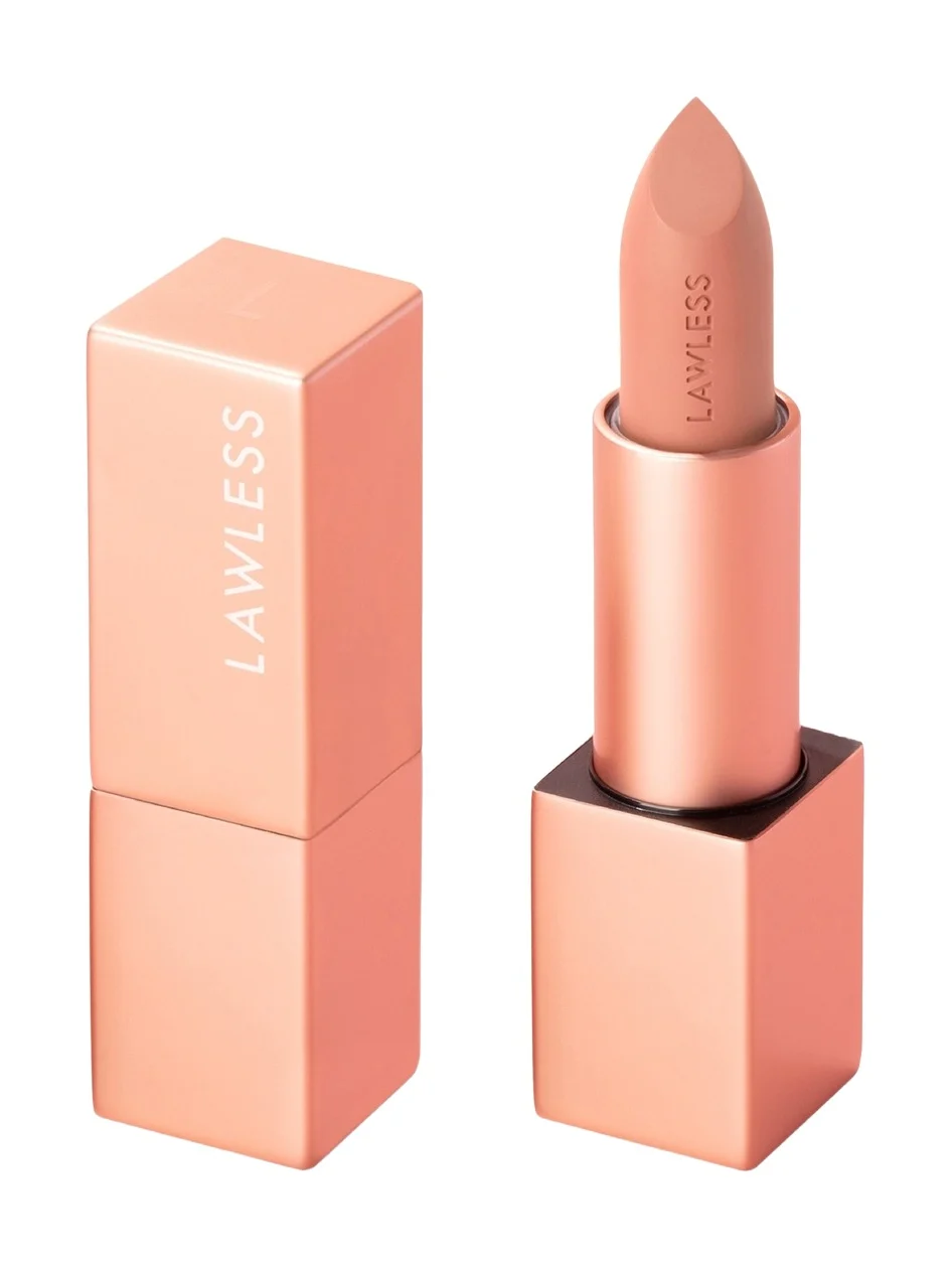 LAWLESS Forget the Filler Lip-Plumping Line-Smoothing Satin Cream Lipstick