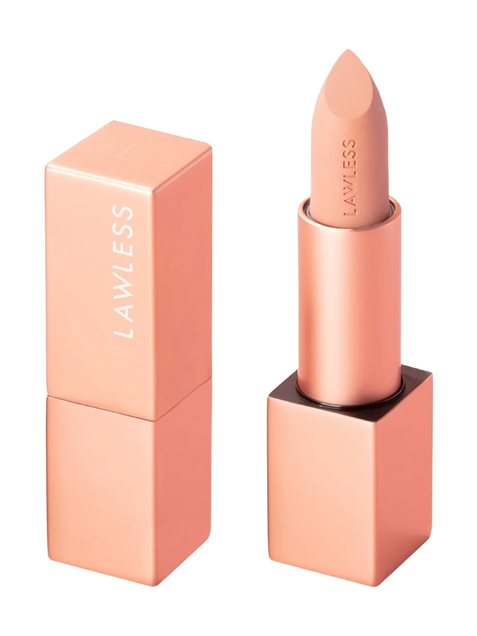 LAWLESS Forget the Filler Lip-Plumping Line-Smoothing Satin Cream Lipstick